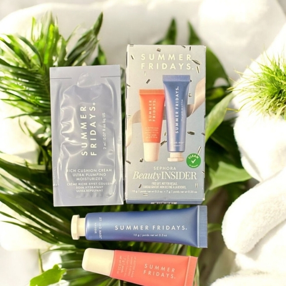 NIB-Summer Fridays Beauty 3PC Set - Picture 5 of 5